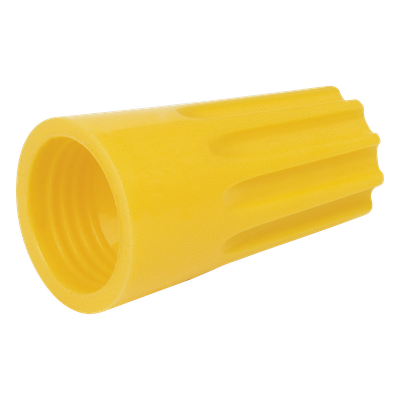 Capuchón Roscable para Cable / 10 AWG / Amarillo / 25 Piezas / 22.7 x 10.0 x 13.0 mm