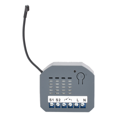 Micromódulo On/Off Z-Wave 700 / 1 Circuito / Doble Control / 85-260V AC / 10A / 44x38x17 mm