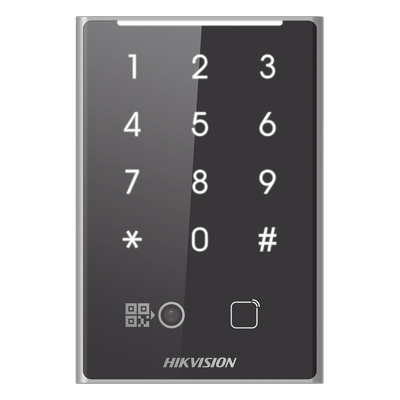 Lector de Acceso / Tarjetas PROX EM 125 kHz / Código QR / Teclado / RS485 y Wiegand / IP65