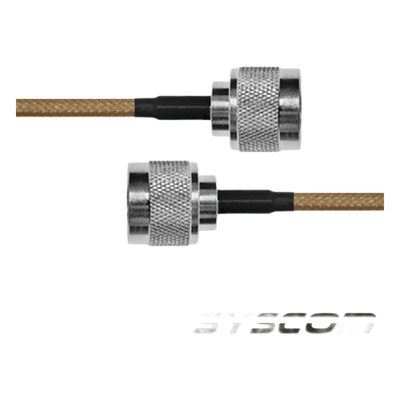 Jumper Coaxial / 50 Ohm / LP142 / 1.1 m (3.61 ft) / N Macho a N Macho / Interconexión RF