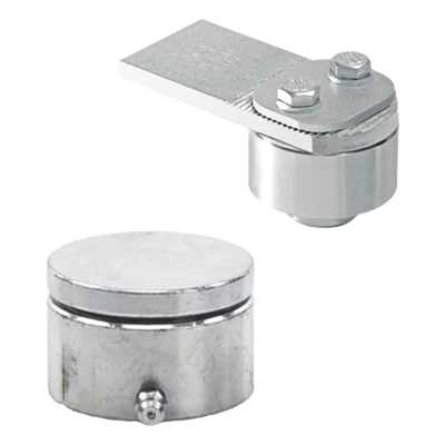 Kit de Bivelo y Tejuelo Medianos / Acero Galvanizado / 450 Kg / 220,000 Ciclos / 278.87 ft + 285.43 ft