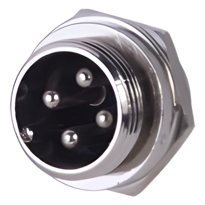 Conector para Micrófono / 4 Pines / Diseño Compacto / Compatible Audio Estándar