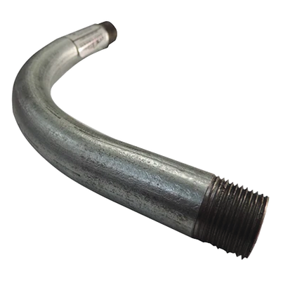 Codo Conduit / 1 1/2" (41 mm) / Cédula 40 / Acero Galvanizado / Rosca 11.5 NPT / NMX-J-534-ANCE-2016