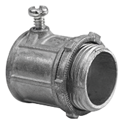 Conector para Tubo Pared Delgada / 1 1/2" / 2 Tornillos Opresores 1/4" / 52 x 57 mm / 0.148 kg