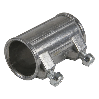 Cople para Tubo Pared Delgada / 1 1/2" / 4 Tornillos Opresores 1/4" / Diseño Reforzado Tipo Neer / 52 x 75 mm