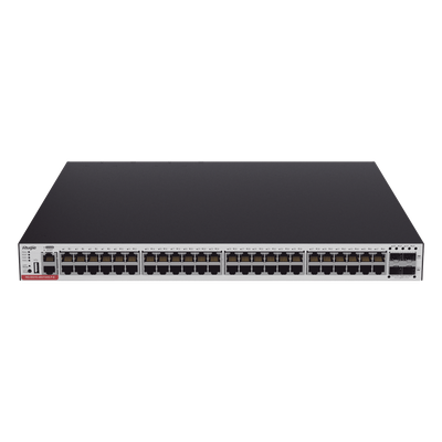 Switch Administrable Capa 3 PoE / 48 Puertos Gigabit / 4 SFP+ 10Gb / Potencia Total 1,480 W / Gestión en la Nube / Diseño Modular