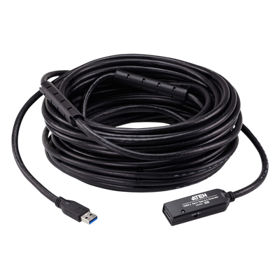 Cable extensor USB 3.2 Gen1 / 20 m (65.6 ft) / USB-A a USB-C / 5 Gbps / Plug-and-play
