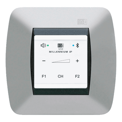 Mando de Audio IP / Control Táctil / Bluetooth 5.0 / Alimentación PoE 802.3af / Montaje en Pared o Superficie