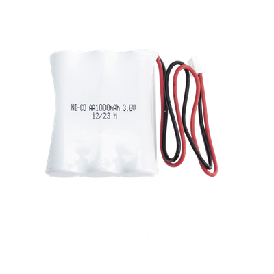 Batería de Emergencia / Ni-Cd / 3.6V DC / 1000 mAh / Compacta