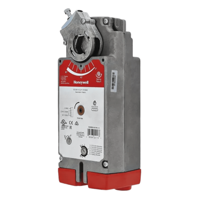 Actuador Giratorio HVAC / Par 175 lb-in (20 Nm) / Retorno de Resorte Fail-Safe / Control Modulante 0/2-10 VDC o 2 Posiciones / 24 VAC/VDC / UL2043 Plenum