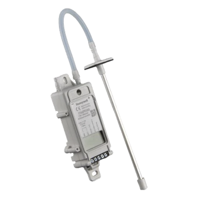 Transmisor de Presión Diferencial / 4 Rangos Seleccionables 1 a 10 in WC / Salida 4-20 mA o 0-5/0-10 VDC / Display LCD / Sonda Estática Integrada o Remota / Alimentación 12-30 VDC o 24 VAC