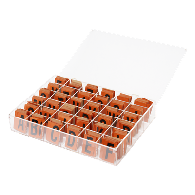 Kit Etiquetas Reflectivas / 900 Piezas / Acrílico Grado Exterior / 1.0' x 1.5' / -40°C a 71°C