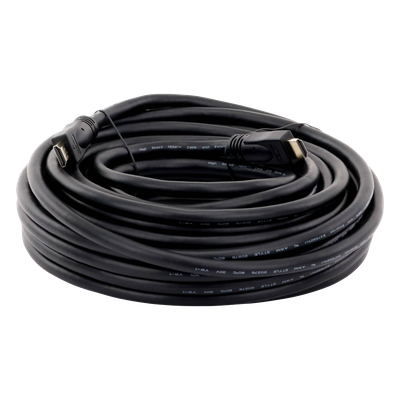 Cable HDMI de alta velocidad con Ethernet / 4K@60Hz / 24 AWG / 15 m (49.2 ft) / Conectores dorados