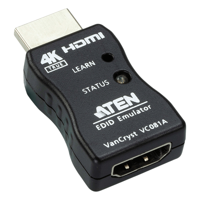Emulador EDID HDMI / 4K UHD 3840x2160@60Hz 4:4:4 / Almacenamiento EDID / Interruptor de Aprendizaje / Diseño Compacto