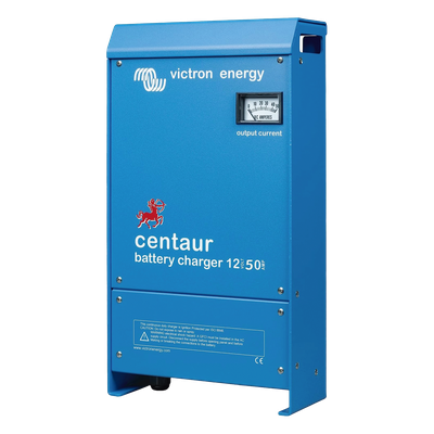 Cargador de Baterías / 12V 50A / Entrada Universal 90-265V / Tres Salidas Aisladas / Compensación de Temperatura / IP32