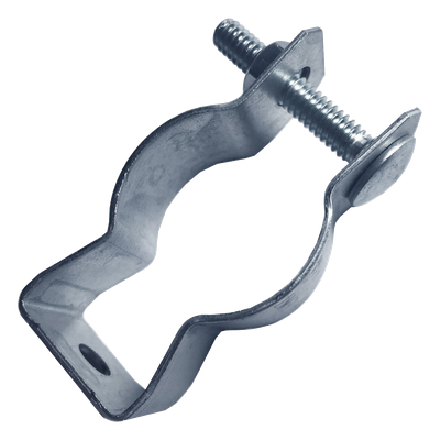 Abrazadera Clip / 1 1/4" (41-47 mm) / Cincado Electrolítico 5 micras / Varilla 1/4" / Monobloque