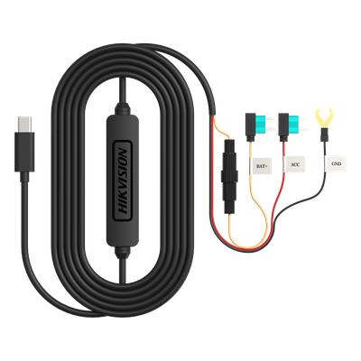 Adaptador DC-DC Buck / Entrada 12-24V DC / Salida 5V MicroUSB / Protección Batería 11.3V / Cable 3.4 m (11.2 ft) / Rango -20°C a 65°C