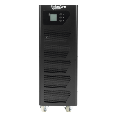 UPS Online Doble Conversión / 6000 VA / Entrada 200 - 240 Vac / Fase Dividida 120V/120V + N / Paralelismo 4 Unidades / Pantalla LCD Táctil 7" / Sin Baterías
