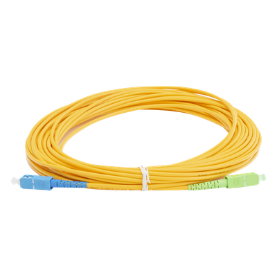 Jumper de Fibra Óptica / Monomodo OS2 / SC/UPC-SC/APC / Simplex / 15 m (49.21 ft) / 3 mm / PVC