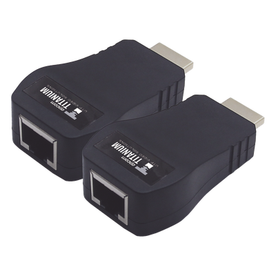 Extensor HDMI / 25 m (82 ft) / Cat5e/Cat6 / 1080p@60Hz / HDMI 1.3 / HDCP 1.2 / Sin Alimentación Externa