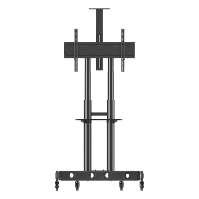 Soporte Móvil para Pantalla / 55" a 90" / VESA 200x200 a 800x500 / Carga 90.9 kg (200 lbs) / Base Modular con Ruedas 360°