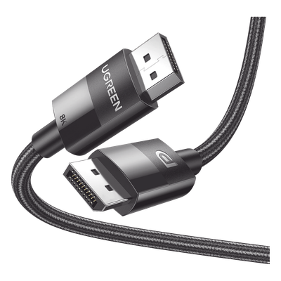 Cable DisplayPort 1.4 / 8K 60 Hz / 4K 144 Hz / 32.4 Gbps / Nylon Trenzado / 2 m (6.56 ft)