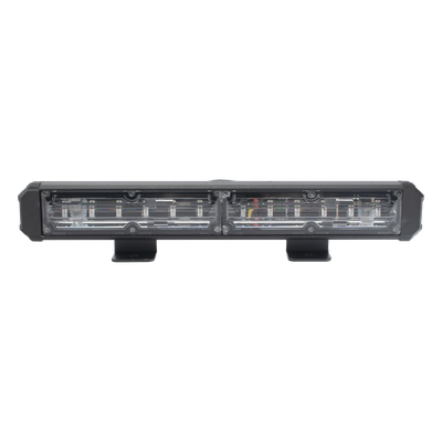 Barra de Luz de Advertencia / 2 Módulos de 6 LED Gen III / 10.8' (274 mm) / Rojo / 10-30 VCC / 180°