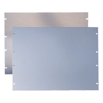 Tapa Ciega para Rack / 19 Pulgadas / 2U / Acero Calibre 12 / Plana / Gris RAL 7035