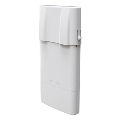 CPE/PtP Exterior / Wi-Fi 6 5 GHz / 2400 Mbps / Conectores RP-SMA / Puerto Gigabit / IP54 / Montaje en Poste