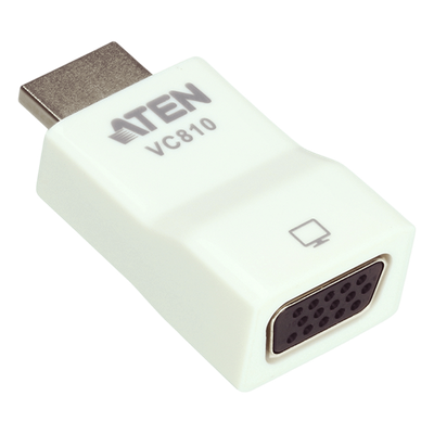 Adaptador de HDMI a VGA / 1920x1200 / Plug-and-Play / Sin Alimentación Externa
