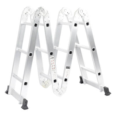 Escalera Multiposiciones / Aluminio Anticorrosión / 11.5 ft / 150 kg / 13 kg