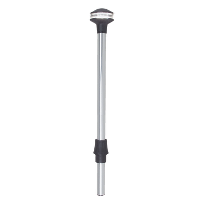 Luz de Poste para Navegación / USCG 2 Millas Náuticas / 12 VDC / 0.89 A / 1 m (3.28 ft) / Embarcaciones <20 m Eslora / Lente Estriada