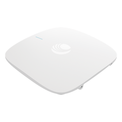Punto de Acceso Empresarial / Wi-Fi 6/6E Tri-Banda / 3 Radios SDR / 1,500 Clientes / Antena 5/6 dBi / PoE / Techo o Plafón