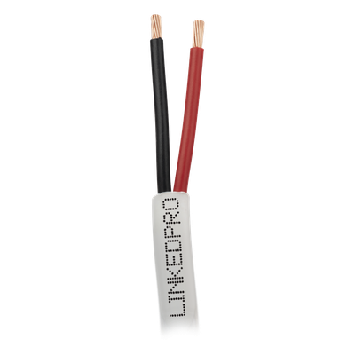 Cable para Alarma / 2x16 AWG / CMR / 305 m (1000 ft) / PVC Blanco
