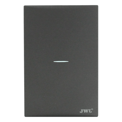 Placa con Interruptor Sencillo / 10 A / 127 V / 60 Hz / 4.33 in x 4.33 in