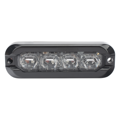 Luz de Advertencia Direccional / 8 LED Bicolores / Flexible hasta 120° / IP69K / 69 Patrones / 12-24 V