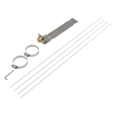 Kit Conversor de Antena Móvil a Base / VHF-UHF 132-512 MHz / 250 W / Montaje NMO / Mástil 1" a 1.75" (25.4 a 44.5 mm) / Conector UHF Hembra