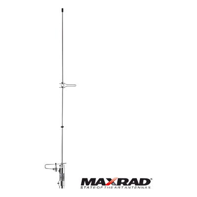 Antena base omnidireccional UHF / 450-470 MHz / 3 dBi / 250 W / 76 cm / 2.5 ft