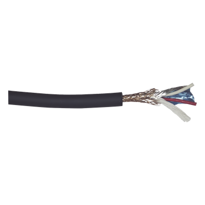 Cable para Micrófono / 100 m (328.1 ft) / Calibre 22 / Diámetro 6.3 mm / Blindado / UL CL3R CMR / Alta Fidelidad