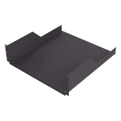 Charola para Rack / 19 in / 50 cm (1.64 ft) Profundidad / 3U / 22 kg Carga / Negro