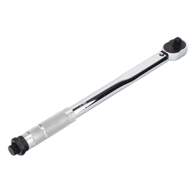 Torquímetro Ajustable con Matraca / Rango 19-110 Nm / Cuadro 3/8" / Acero 40Cr Anticorrosión / Sistema de Seguridad