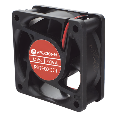 Ventilador Axial Anticondensante / 12 Vcc / 60x60x25 mm / 25.0 CFM / 4500 RPM / 1.6 W