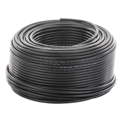 Cable Fotovoltaico / 4 mm² (12 AWG) / 1,800 Vcc / XLPE 120°C / Bobina 100 m (328 ft) / H1Z2Z2-K / Libre de Halógenos