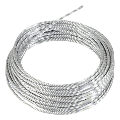 Cable de Retenida / 1/8 Pulgadas / Construcción 1x7 / 600 kg Ruptura / 300 m (984.3 ft) / Galvanizado Clase A