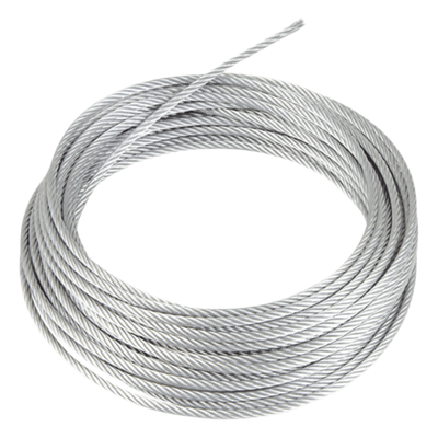 Cable de Retención / 1/8 Pulgada / 100 m (328.1 ft) / 600 kg / Galvanizado Clase A / 1x7