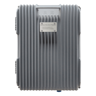 Amplificador de Señal Celular / Cobertura 5 km / 20 Watts / Banda 5 850 MHz / Ganancia 95 dB / IP65 / Monitoreo USB