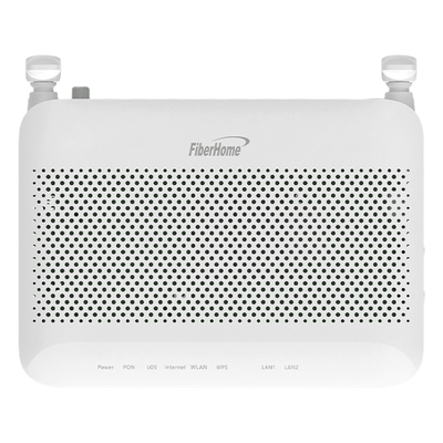 ONU GPON / 2 Puertos Gigabit / Wi-Fi Dual Band 2.4/5 GHz / MIMO 2x2 / 2 Antenas 5 dBi / SC/UPC / ITU-T G.984 Clase B+