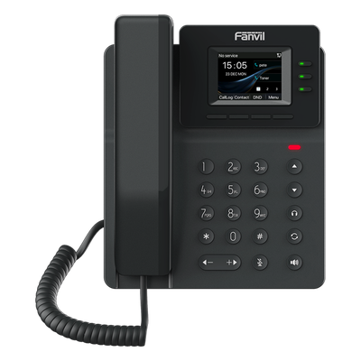 Teléfono IP / Pantalla 2.4" / Wi-Fi 6 / 4 Líneas SIP / Conferencia 6 Vías / Bluetooth 5.4