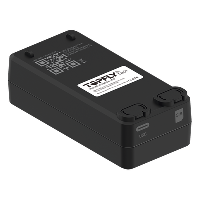 Rastreador GPS 4G / Batería Recargable / GNSS BLE Wi-Fi / Botón de Pánico / Sonda de Temperatura Opcional / 91.8 x 43.5 x 29.2 mm