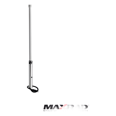 Antena base / Fibra de vidrio / 156-162 MHz / 3.2 m (10.5 ft) / 3 dBi / 250 W / Sin radiales